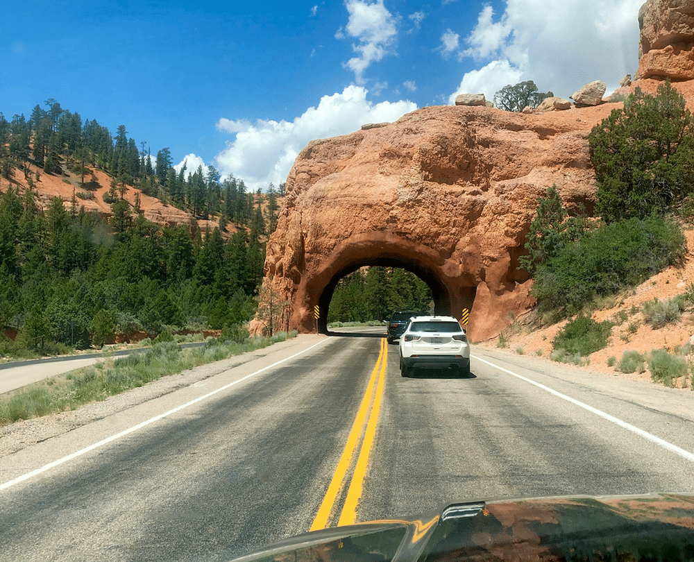 Archway to Bryce Canyon