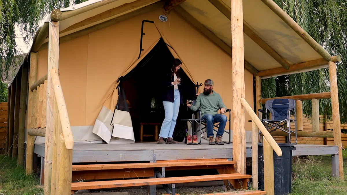 glamping, couples getaway, adventure, idaho, unique lodging,